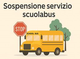 Sospensione Servizio Scuolabus.